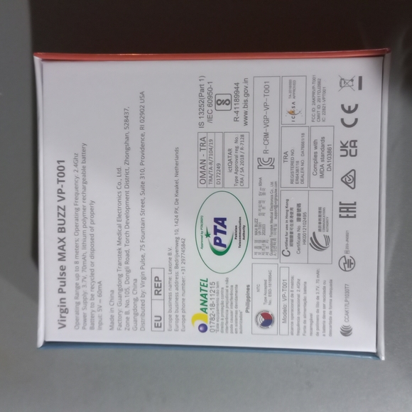 NWT Max Buzz Activity Tracker pedometer watch virgin pulse - Picture 5 of 8